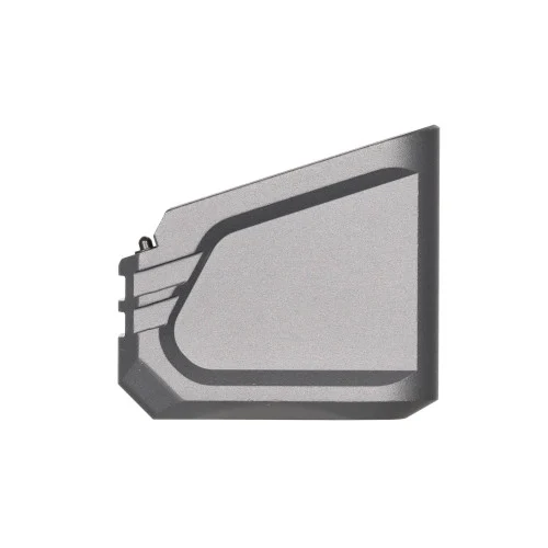 Tyrant +6/5 Mag Extension, Matte Finish, grey, Fits Glock 17/19X/22/34/35/45