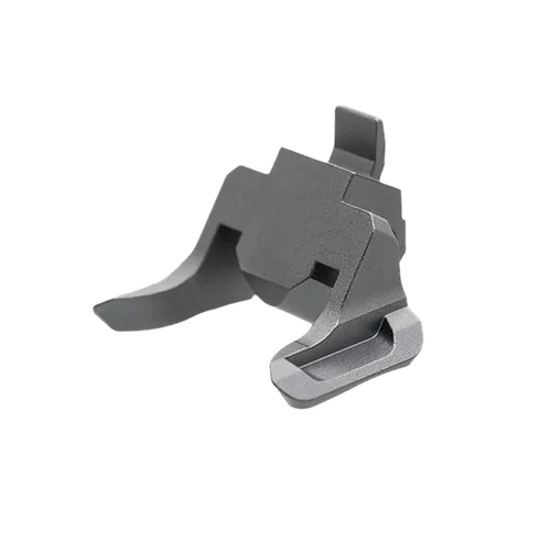 Tyrant CNC Extended Magazine Release 9mm/40 S&W Fits Heckler & Koch VP9/VP40 Grey Aluminum