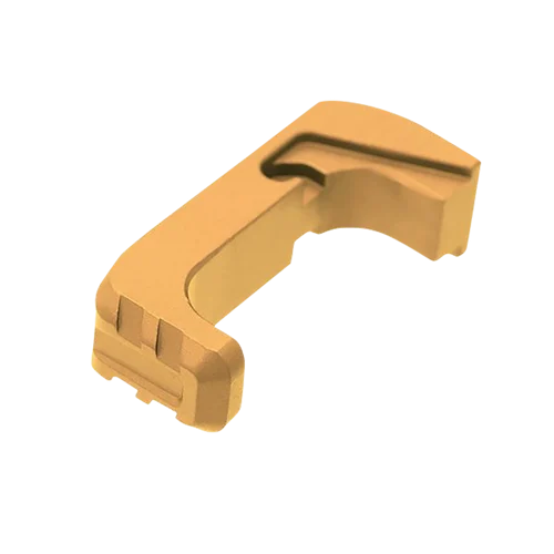 Tyrant Extended Magazine Release Glock 43x/48 Gold Aluminum