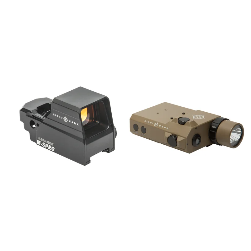 Ultra Shot M-Spec Pro + LoPro Combo Flashlight W/ Green Laser
