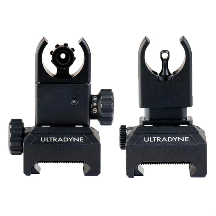 ULTRADYNE USAC4 FOLDING FRONT AND REAR SIGHT COMBO