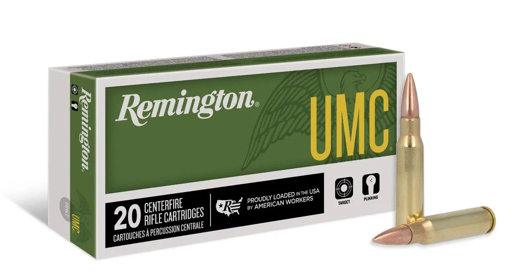 UMC Centerfire Rifle, 308 Win, 150 Grain, Full Metal Jacket, 2820 fps