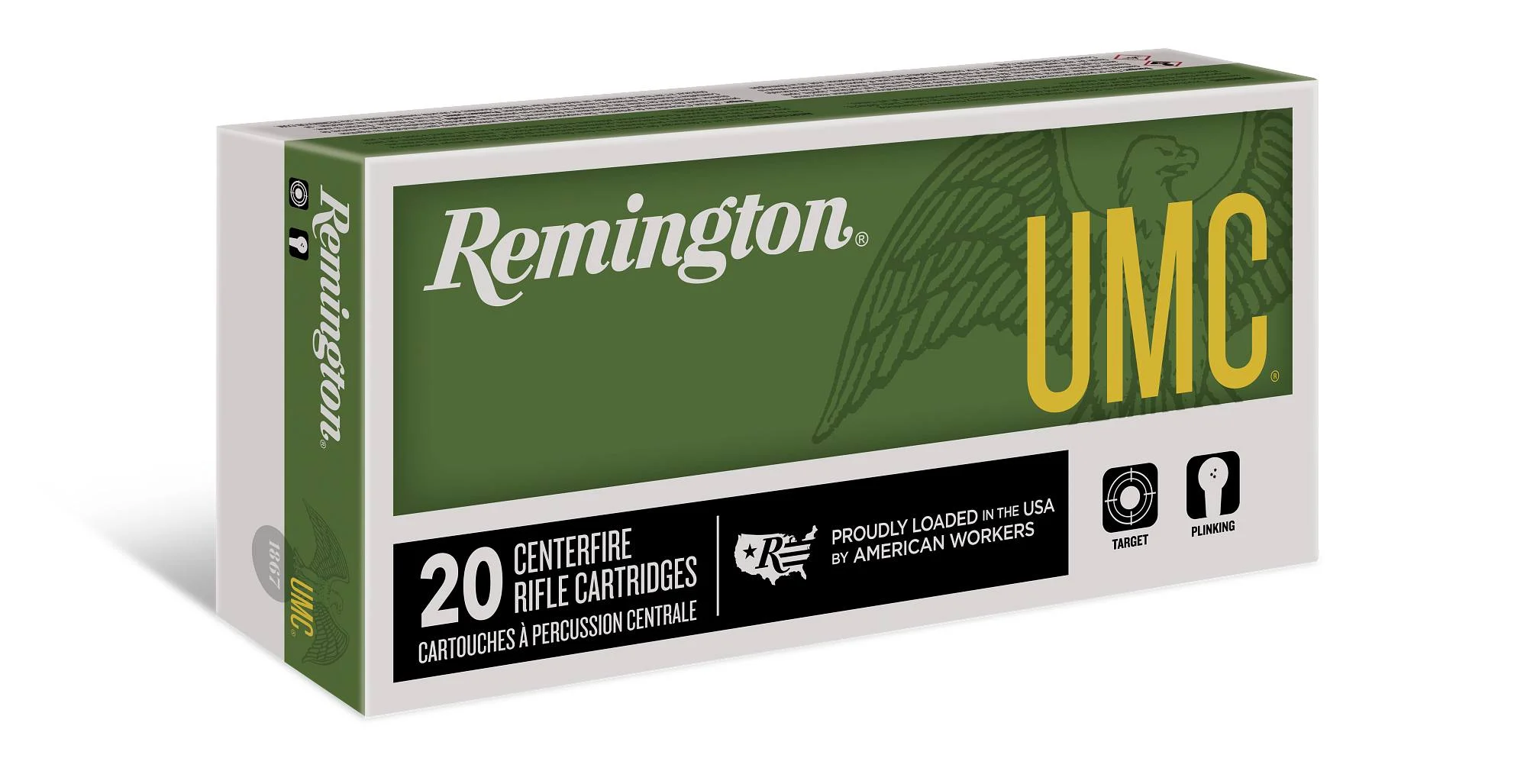 UMC Centerfire Rifle, 450 Bushmaster, 260 Grain, Full Metal Jacket, 2040 fps