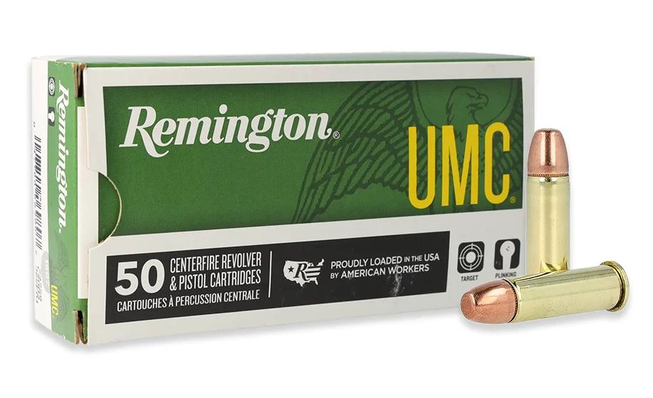 UMC Handgun, 38 Super +P, 130 Grain, Full Metal Jacket, 1215 fps