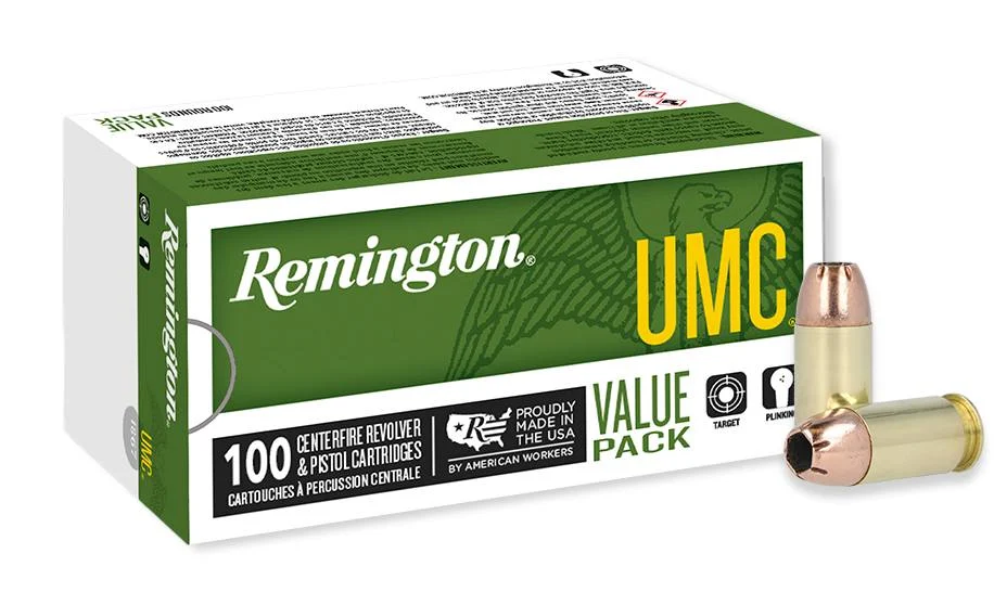 UMC Handgun, 45 Auto, 230 Grain, Jacketed Hollow Point, 835 fps