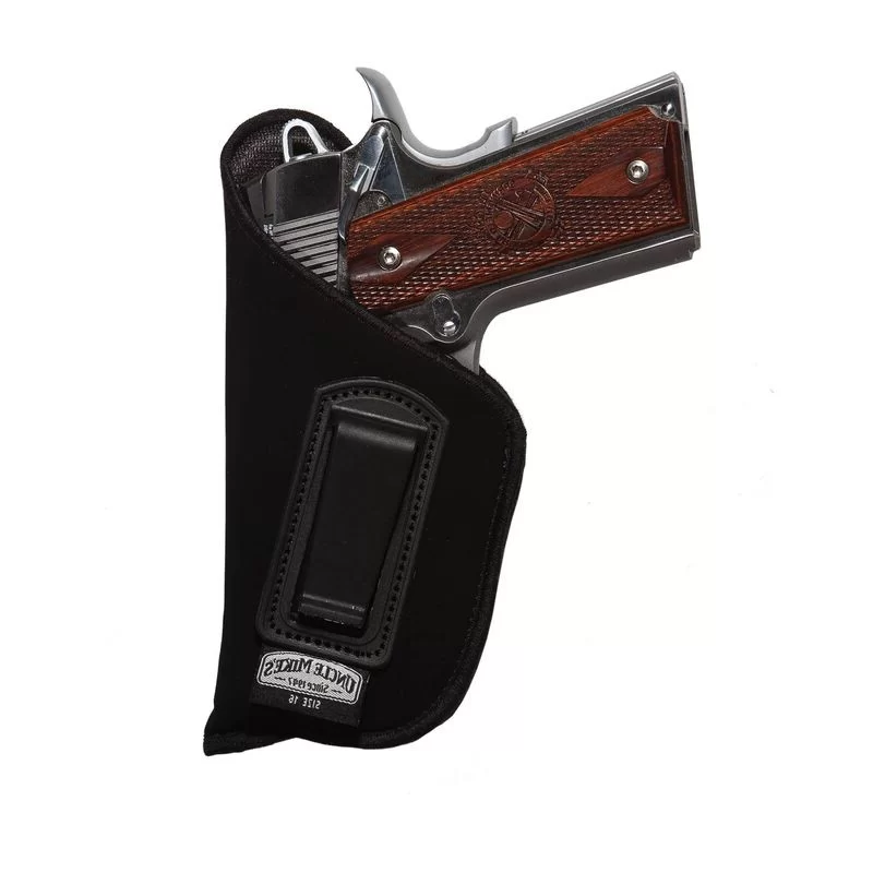 Uncle Mike’s Inside-the-Pant Fabric Laminate Holster Left Hand, Fits 3-3/4″ – 4-1/2″ Barrel Autos