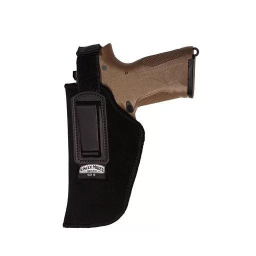Uncle Mike’s Inside-the-Pant Holster w/ Retent Fits: 3-3/4″ – 4-1/2″ Barrel Large Auto, Left Hand