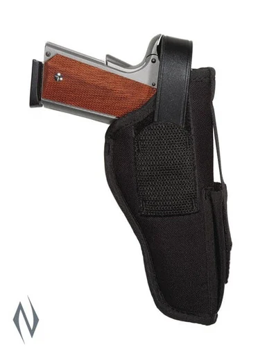 UNCLE MIKES AMBIDEXTROUS SIDEKICK HOLSTER BLACK SIZE 5 + MAG POUCH