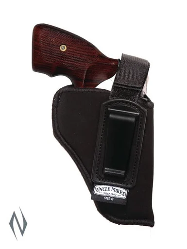 UNCLE MIKES INSIDE THE PANTS HOLSTER BLACK SIZE 0 RH XXXX