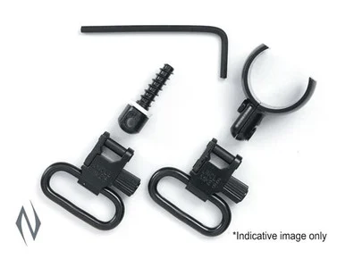 UNCLE MIKES SWIVELS QD 115 SG-2 BLUED 1" 12GA BAND DIA .800 - .850"