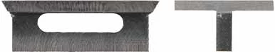 Underlug for key, milled steel, .750" dovetail, slotted for key