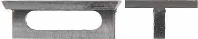 Underlug,for key, milled steel, .750" dovetail