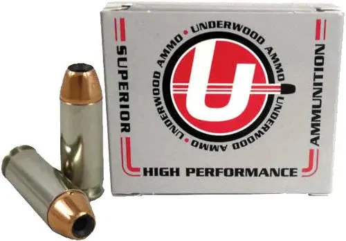 UNDERWOOD 10MM 165GR BONDED JHP 20RD