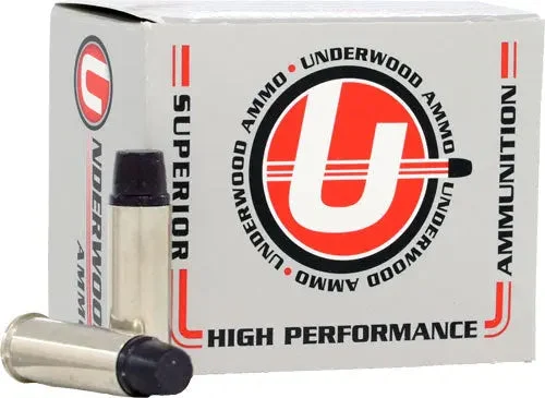 UNDERWOOD 41 REM MAG 230GR LEAD WADCUTTER 20RD