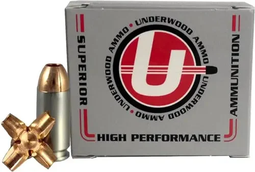 UNDERWOOD 9MM LUGER 105GR MAXIMUM EXPANSION 20RD