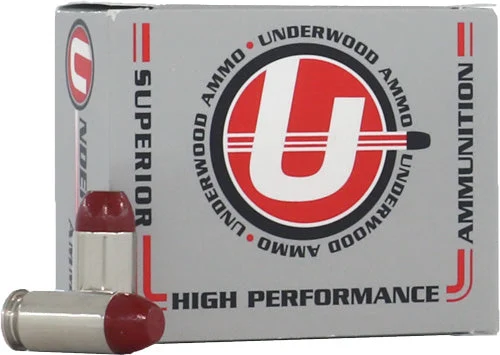 Underwood Ammo 727 Flat Nose +P Black Cherry Coated Hard Cast255 Grain .45 ACP/Auto