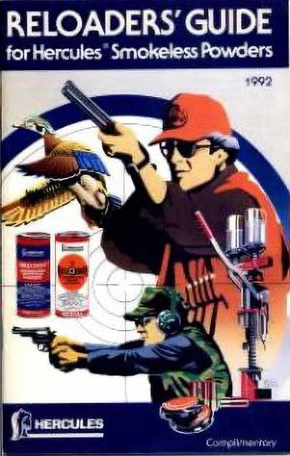 Used – Reloaders’ Guide for Hercules Smokeless Powders – 1992 Edition