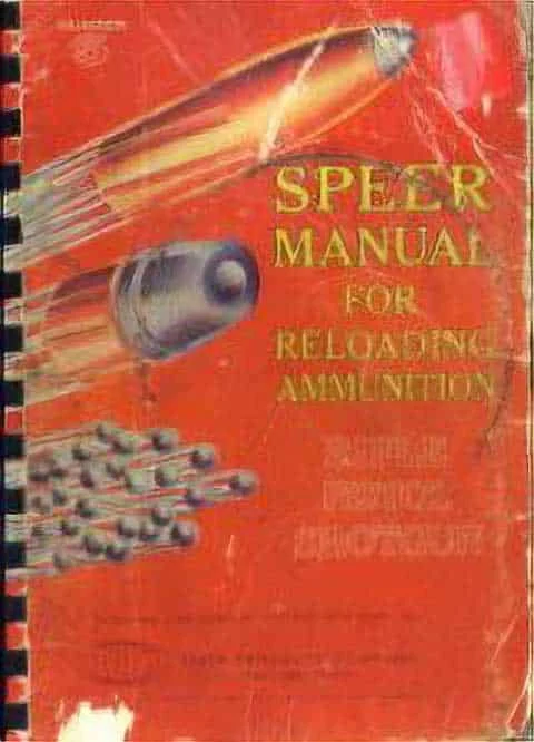 Used – Speer Manual for Reloading Ammunition – No 5