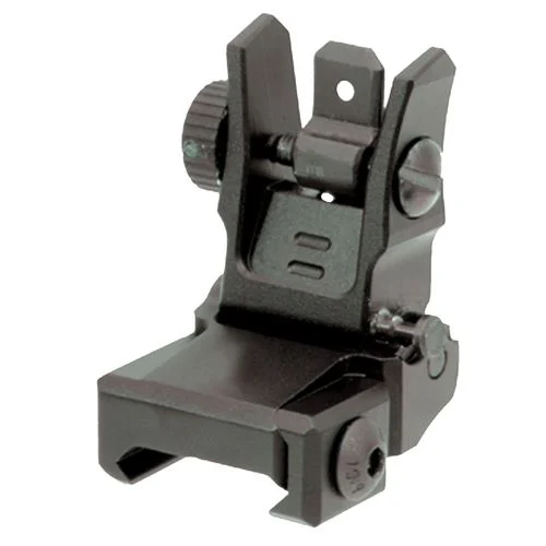 UTG MNT-955 Low Profile Flip-Up Rear Sight AR-15 Black