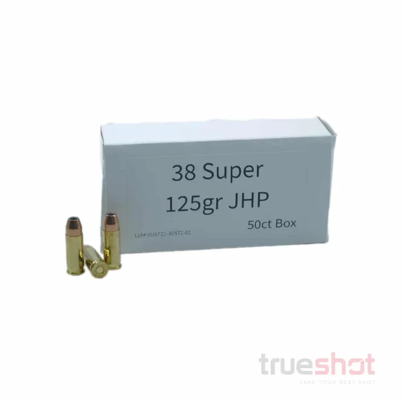 Vairog – 38 Super – 125 Grain – JHP