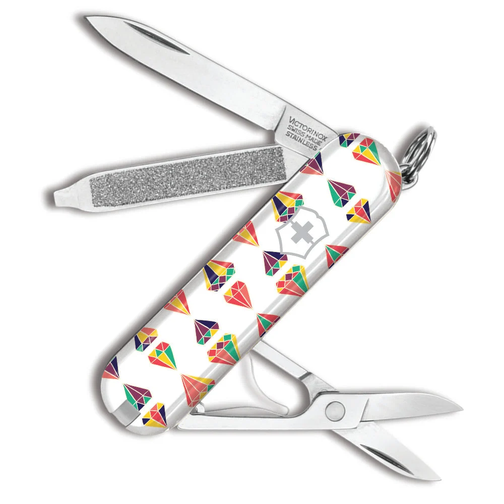 Victorinox Bejeweled Classic SD Designer Swiss Army Knife