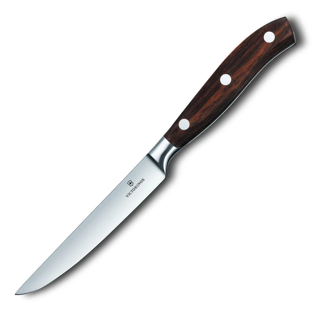 Victorinox Grand Maitre Wood 4.5″ Straight Edge Steak Knife