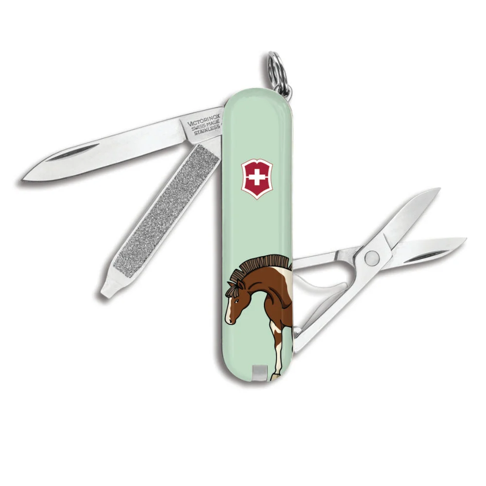 Victorinox Herd of Horses Classic SD Designer Swiss Army Knife