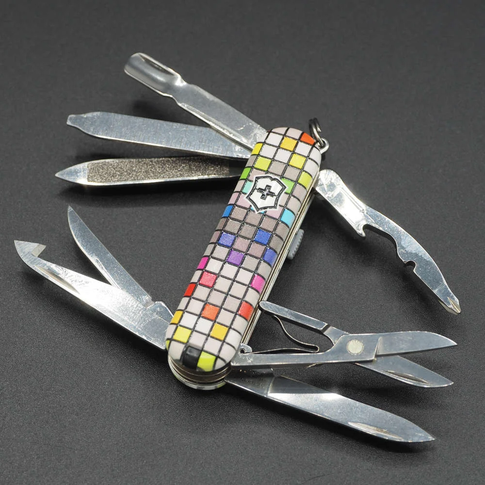 Victorinox Mini Champ 58mm The Color Grey Swiss Army Knife