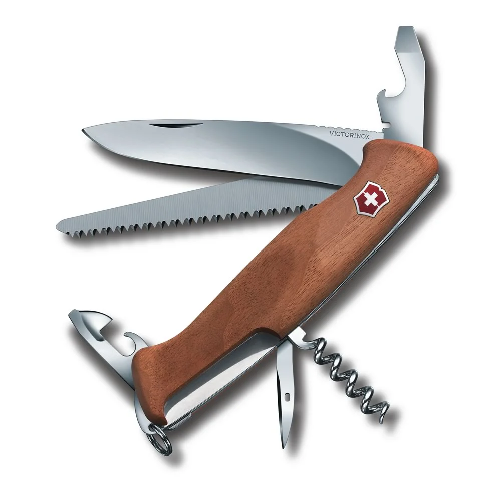 Victorinox Ranger Wood 55 Lockblade Swiss Army Knife