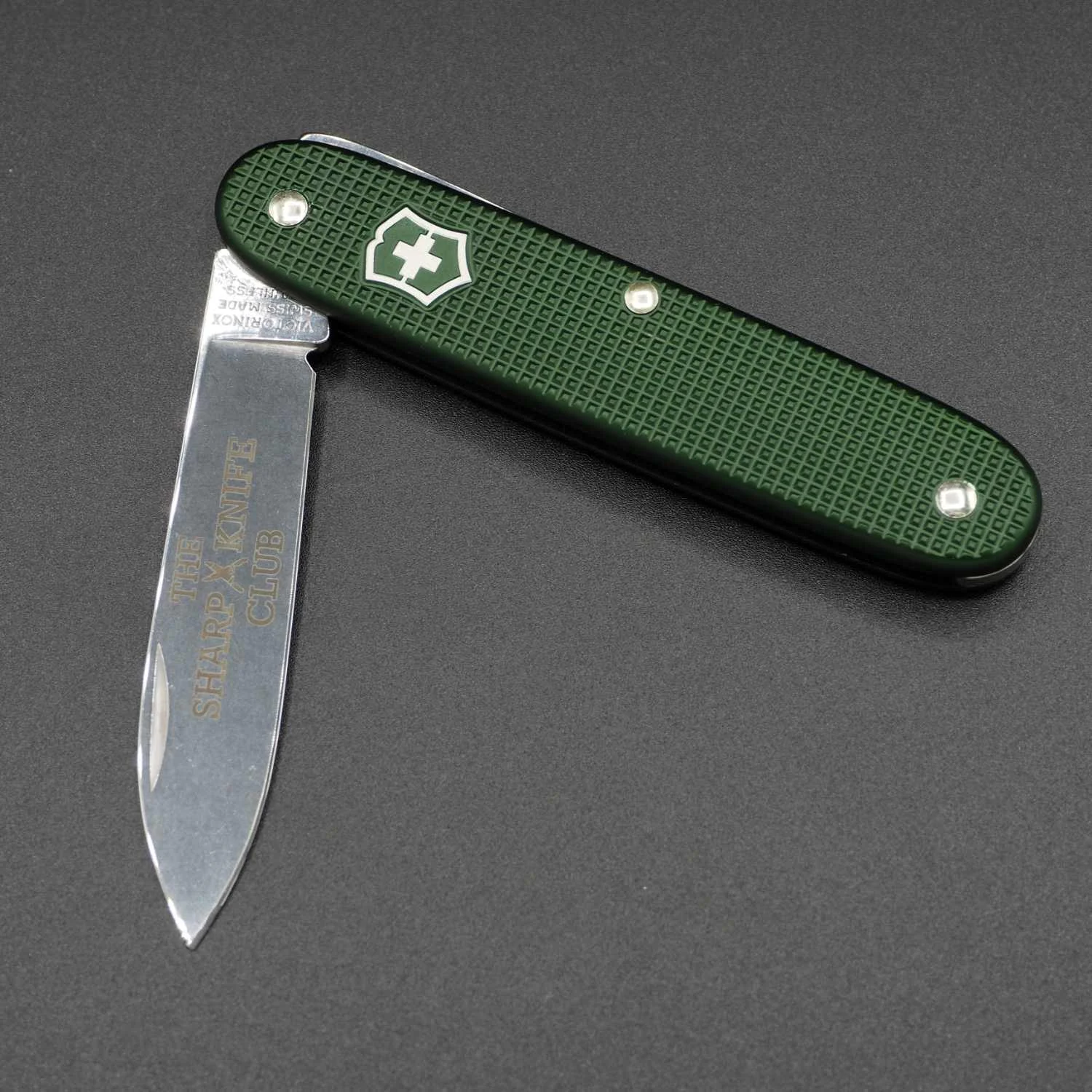 Victorinox Solo 93mm Alox The Sharp Knife Club Edition Green