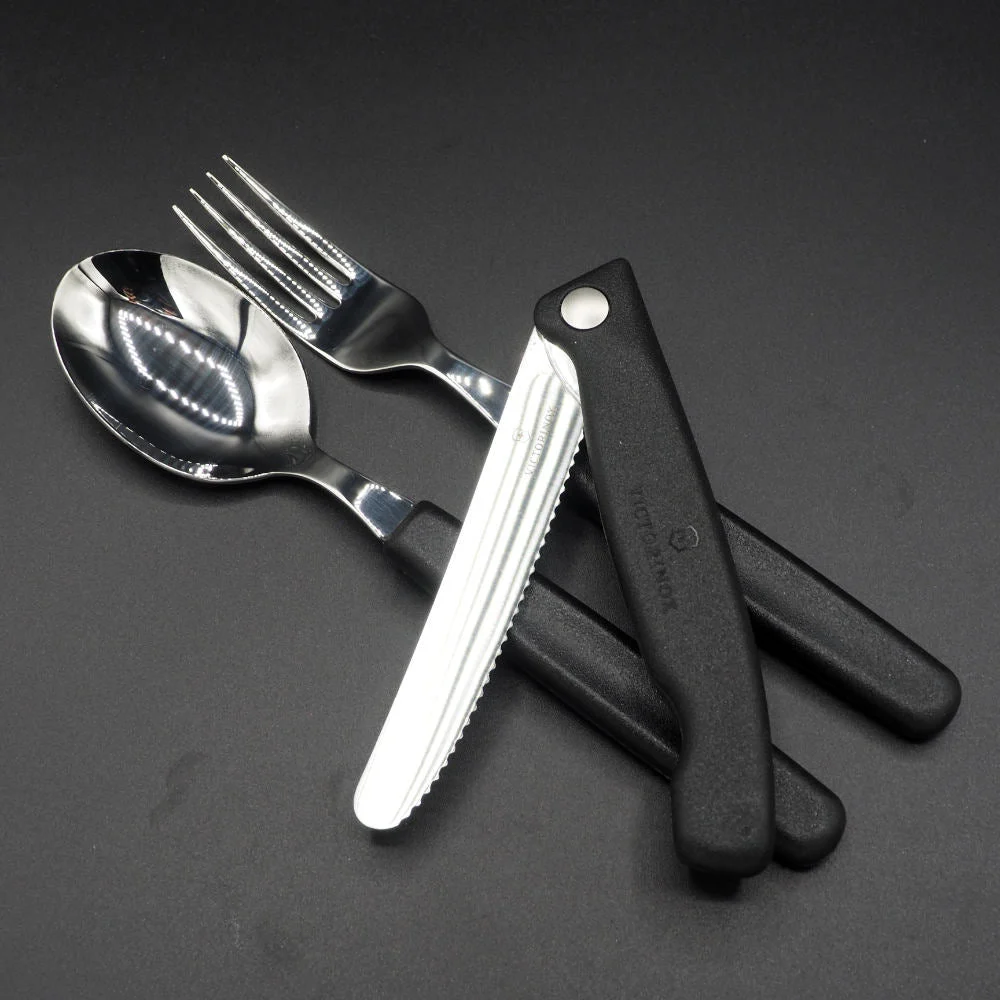 Victorinox Swiss Classic Camping Set Knife, Fork and Spoon