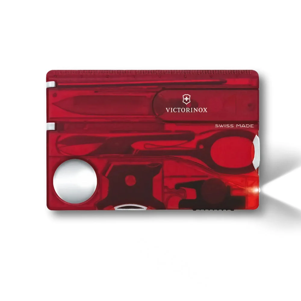 Victorinox SwissCard Lite Swiss Army Knife with LED Mini Light