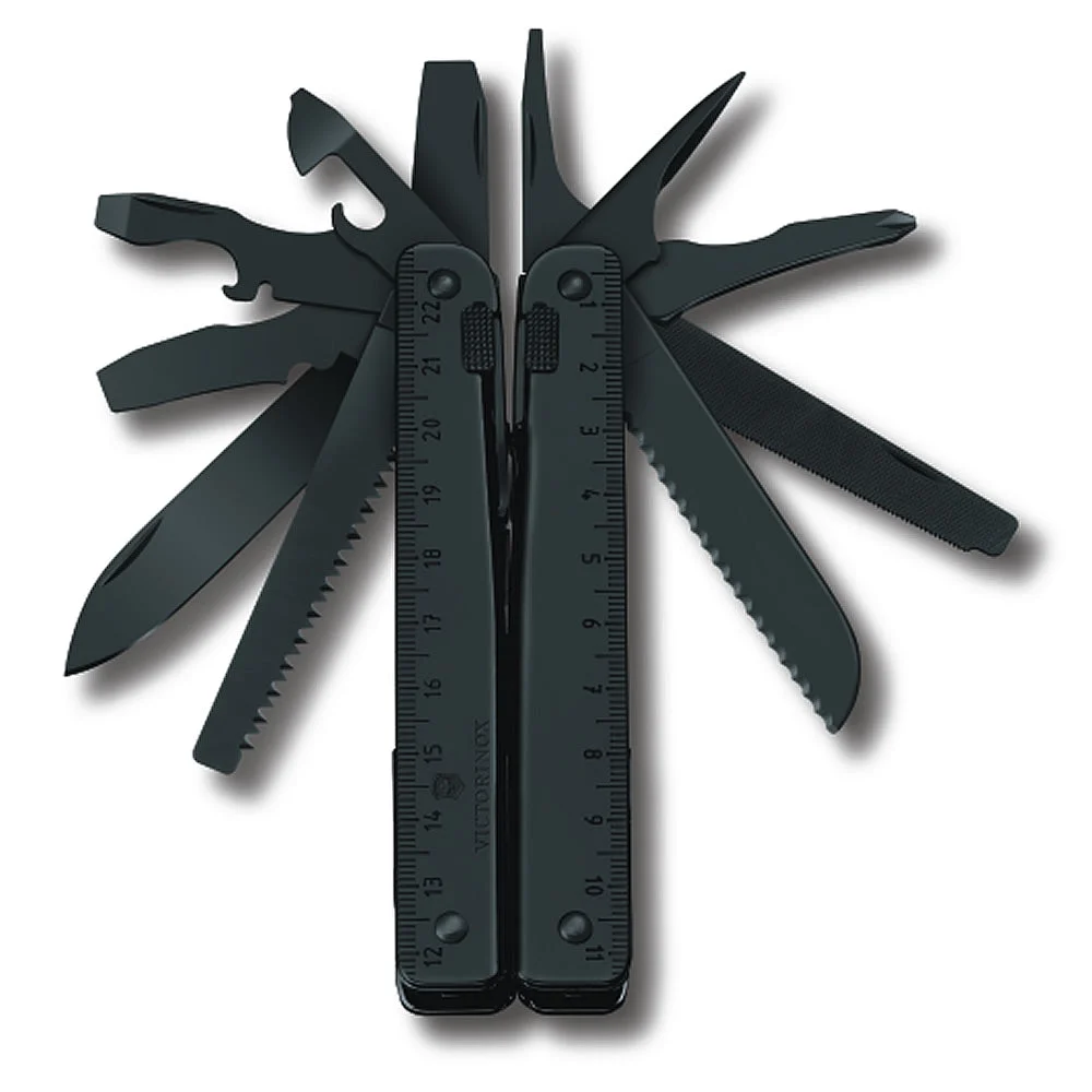 Victorinox SwissTool BS Black Multi-tool with Nylon Pouch