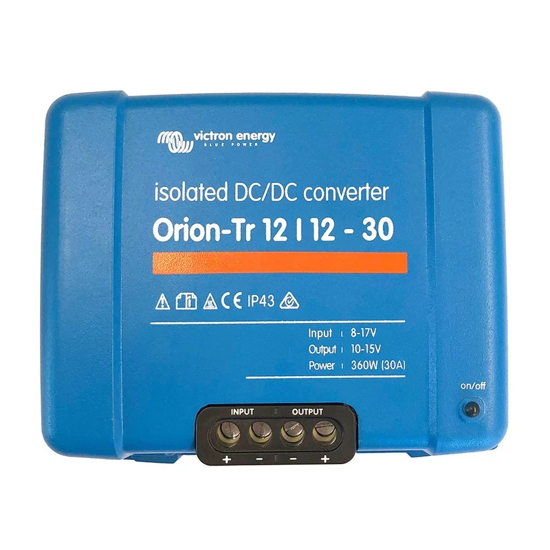 Victron Orion-TR DC-DC Converter – 12 VDC to 12 VDC – 30AMP Isolated [ORI121240110]