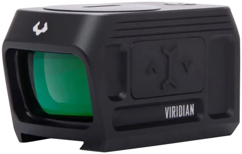 Viridian Weapon Technologies RFX45, Closed Emitter Optic, 3 MOA Green Dot, 1x24mm Obective, Compatible with Acro Footprint, Black, Includes MOS Adapter Plate, Fits Glock MOS