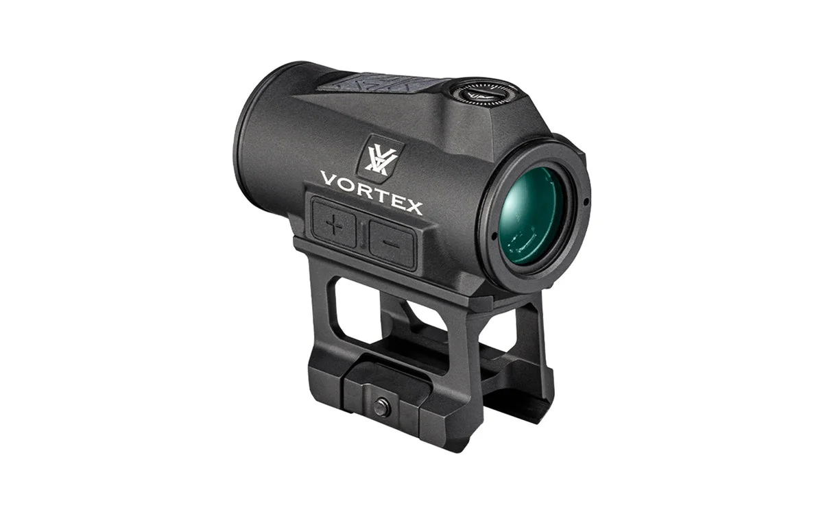 Vortex Crossfire II Solar Red Dot Sight 1X - 2 MOA - CF2-RD2-SLR