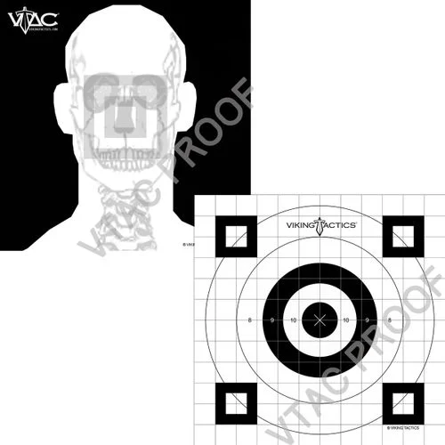 VTAC Advanced Marksmanship Target (Pack of 25)
