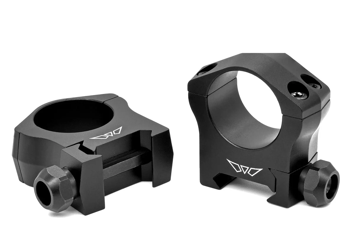 Warne™ Mountain Tech 1-inch Scope Rings (Matte Black) - 7201M