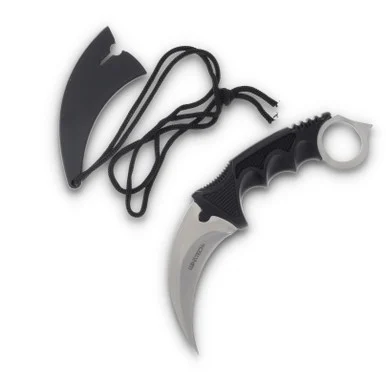 WarTech Karambit Neck Knife Chrome NTYC9115CH
