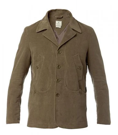 Waxed Cotton Jacket Brown