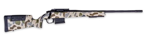Weatherby 307 HUSH 7mm Backcountry, 20" Threaded Barrel, Cerakote HUSH Tundra Camo, Muzzle Brake, 5rd