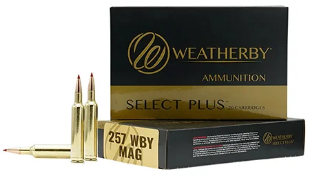 Weatherby H257110ELDX Select Plus257 Wthby Mag 110 gr Hornady ELD-X 20 Per Box/ 10 Case