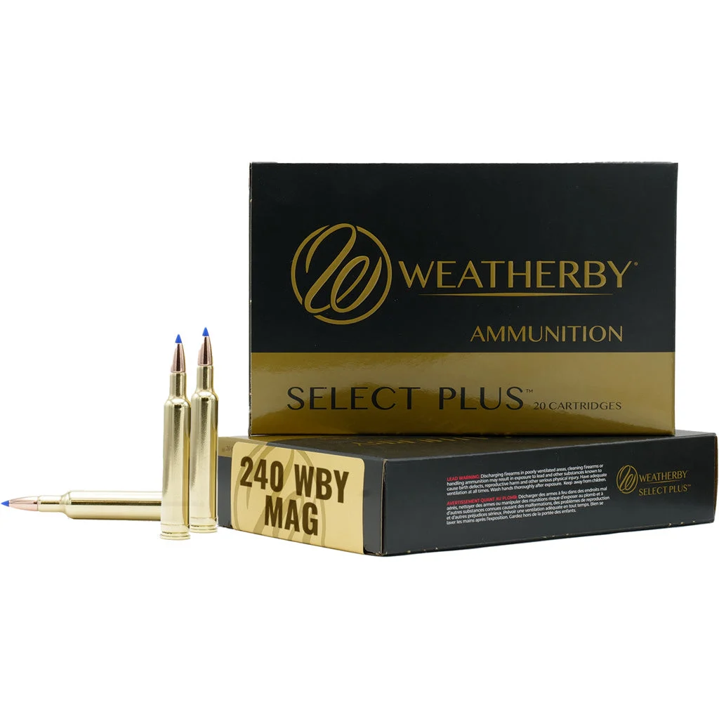 Weatherby M24072HCB Select Plus Hammer Custom72 Grain .240 Weatherby Mag