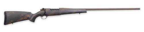 Weatherby Mark V Backcountry 2.0 270 Weatherby Magnum, 28" Threaded Barrel, Dark Green/Brown Sponge Stock, Patriot Brown Rec, 3rd