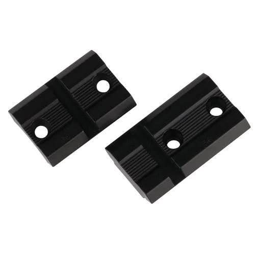 Weaver Mounts 48460 Top Mount Base Pairs Moss/Rem Black Matte