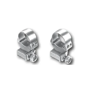 EAW Roll off Rings, Weaver, 30mm, Steel, BH 17.0mm, medium