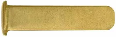 Wedge key, polished brass, for Thompson Center rifles