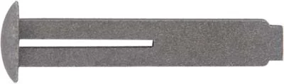 Wedge Key,tiny, straight head, slotted for capture pin, wax cast steel