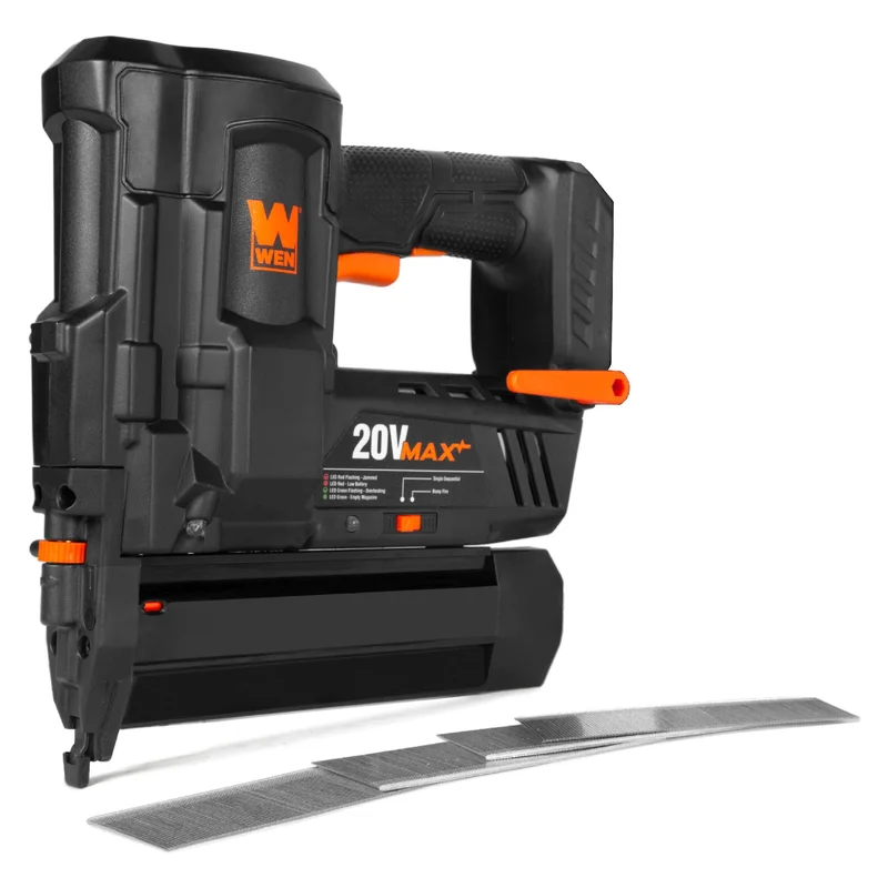 WEN 20512BT 20V Max Cordless 18-Gauge Brad Nailer (Tool OnlyBattery Not Included)