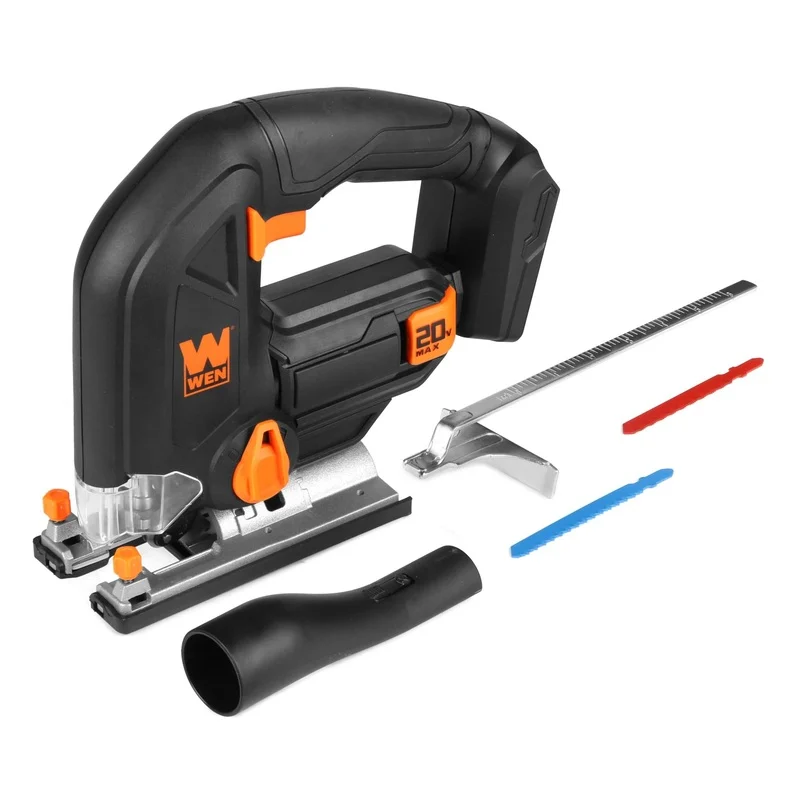 WEN 20661BT 20V Max Cordless Jigsaw (Tool OnlyBattery Not Included)